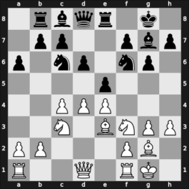 1964 ARG Ch – Round 5 – Najdorf, Miguel – 1/2-1/2 – De Las Heras, Juan Carlos – G20