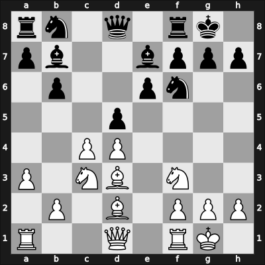 1964 ARG Ch – Round 7 – Wexler, Bernardo – 1/2-1/2 – De Las Heras, Juan Carlos – G30