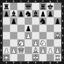 1964 ARG Ch – Round 9 – Cruz, Raul C. – 1-0 – Najdorf, Miguel – G42