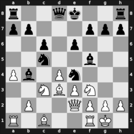 1964 ARG Ch – Round 12 – Najdorf, Miguel – 1-0 – Palermo, Vicente – G55
