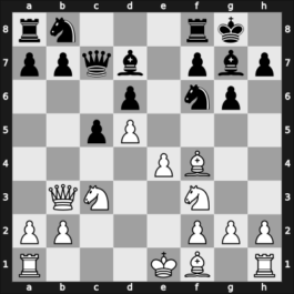 1964 Amsterdam Interzonal – Round 1 – Evans, Larry M – 1/2-1/2 – Perez Perez, Francisco Jose – G2