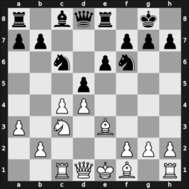 1964 Amsterdam Interzonal – Round 1 – Vranesic, Zvonko – 1/2-1/2 – Porath, Yosef – G3