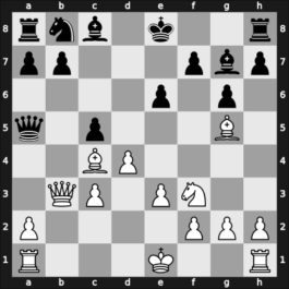 1964 Amsterdam Interzonal – Round 1 – Rossetto, Hector – 1/2-1/2 – Foguelman, Alberto – G4