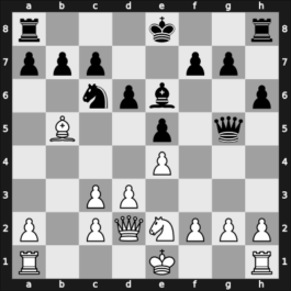 1964 Amsterdam Interzonal – Round 1 – Bronstein, David I – 1/2-1/2 – Tal, Mikhail – G8