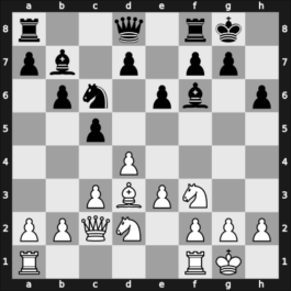 1964 Amsterdam Interzonal – Round 3 – Bronstein, David I – 1/2-1/2 – Spassky, Boris Vasily – G29