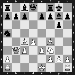 1964 Amsterdam Interzonal – Round 4 – Perez Perez, Francisco Jose – 0-1 – Rossetto, Hector – G34