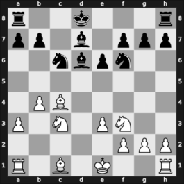 1964 Amsterdam Interzonal – Round 8 – Pachman, Ludek – 0-1 – Spassky, Boris V. – G81