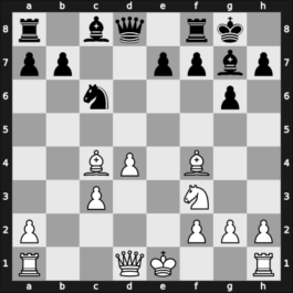 1964 Amsterdam Interzonal – Round 9 – Tringov, Georgi P – 1/2-1/2 – Benko, Pal – G87