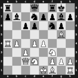 1964 Amsterdam Interzonal – Round 9 – Bronstein, David I – 1-0 – Perez Perez, Francisco Jose – G93