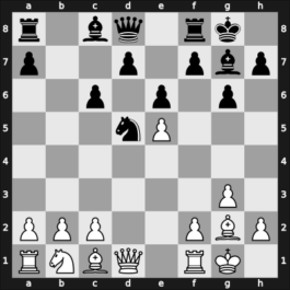 1964 Amsterdam Interzonal – Round 10 – Perez Perez, Francisco Jose – 0-1 – Tal, Mikhail – G99