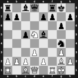 1964 Amsterdam Interzonal – Round 10 – Berger, Benedikt – 0-1 – Tringov, Georgi P – G102
