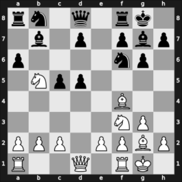 1964 Amsterdam Interzonal – Round 12 – Berger, Benedikt – 0-1 – Tal, Mikhail – G121