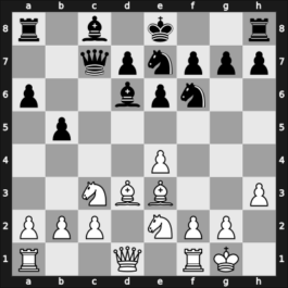 1964 Amsterdam Interzonal – Round 13 – Rossetto, Hector – 1/2-1/2 – Portisch, Lajos – G125