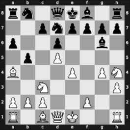 1964 Amsterdam Interzonal – Round 13 – Smyslov, Vladimir – 1-0 – Abalde Perez, Fernando Jose – G130