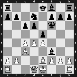 1964 Amsterdam Interzonal – Round 16 – Vranesic, Zvonko – 0-1 – Bronstein, David I – G156