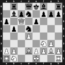 1964 Amsterdam Interzonal – Round 16 – Rossetto, Hector – 1/2-1/2 – Darga, Klaus – G158