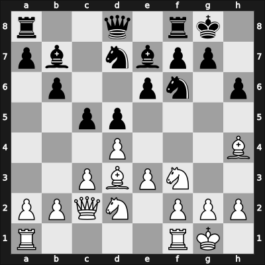 1964 Amsterdam Interzonal – Round 17 – Spassky, Boris V. – 1-0 – Reshevsky, Samuel – G165