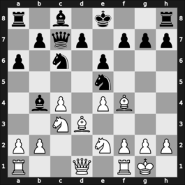 1964 Amsterdam Interzonal – Round 17 – Quinones Carrillo, Oscar – 0-1 – Portisch, Lajos – G169