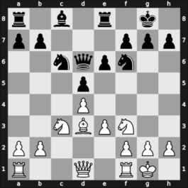 1964 Amsterdam Interzonal – Round 18 – Reshevsky, Samuel – 1/2-1/2 – Smyslov, Vladimir – G178