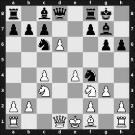 1964 Amsterdam Interzonal – Round 18 – Portisch, Lajos – 1-0 – Perez Perez, Francisco Jose – G180