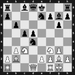 1964 Amsterdam Interzonal – Round 18 – Ivkov, Borislav – 1/2-1/2 – Tal, Mikhail – G184