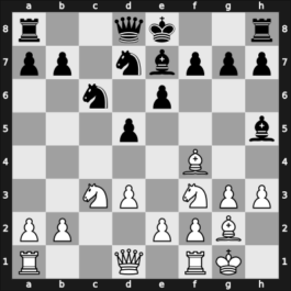 1964 Amsterdam Interzonal – Round 18 – Lengyel, Levente – 1/2-1/2 – Pachman, Ludek – G185