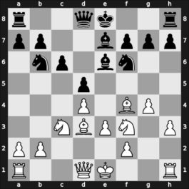 1964 Amsterdam Interzonal – Round 21 – Bronstein, David I – 1-0 – Darga, Klaus – G210