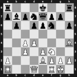 1964 Amsterdam Interzonal – Round 21 – Perez Perez, Francisco Jose – 0-1 – Bilek, Istvan – G213