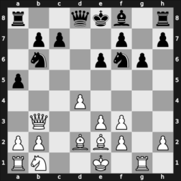 1964 Amsterdam Interzonal – Round 22 – Quinones Carrillo, Oscar – 1/2-1/2 – Stein, Leonid – G18