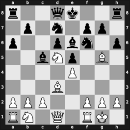1964 BRA Ch – Round 10 – Mangini, Jose Henrique de Mello – 1/2-1/2 – Tavares da Silva Luiz – G35