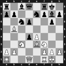 1964 Baku Baku AZE – Round ? – Nezhmetdinov, Rashid – 1/2-1/2 – Gufeld, Eduard – G2