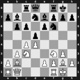 1964 Belgrade – Round 1 – Larsen, Bent Ravn – 1-0 – Ciric, Dragoljub M – G2
