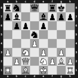 1964 Belgrade – Round 5 – Korchnoi, Viktor – 1/2-1/2 – Spassky, Boris V. – G35