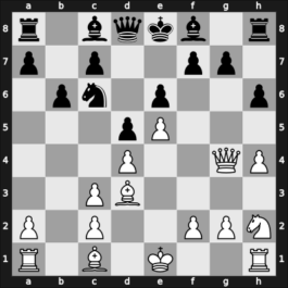 1964 Belgrade – Round 5 – Gligorić, Svetozar – 1-0 – Benko, Pal – G39