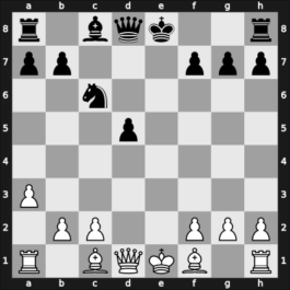 1964 Belgrade – Round 7 – Matanovic, Aleksandar – 1-0 – Flesch, Janos – G53
