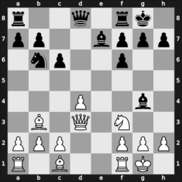 1964 Belgrade – Round 7 – Parma, Bruno – 1/2-1/2 – Ciric, Dragoljub M – G54