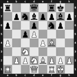 1964 Belgrade – Round 8 – Trifunovic, Petar – 0-1 – Szabo, Laszlo – G56