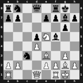 1964 Belgrade – Round 9 – Larsen, Bent Ravn – 1-0 – Benko, Pal – G62