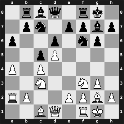 1964 Belgrade – Round 9 – Korchnoi, Viktor – 1-0 – Gligorić, Svetozar – G63