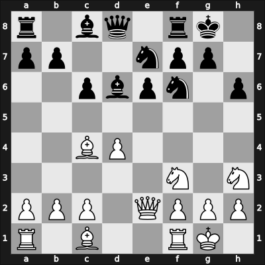1964 Belgrade – Round 9 – Zuidema, Coen – 1/2-1/2 – Flesch, János – G65