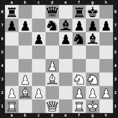1964 Belgrade – Round 11 – Ciric, Dragoljub M – 1/2-1/2 – Flesch, János – G80