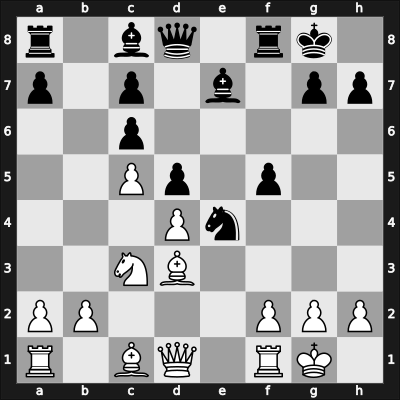1964 Belgrade – Round 11 – Parma, Bruno – 1/2-1/2 – Trifunovic, Petar – G83