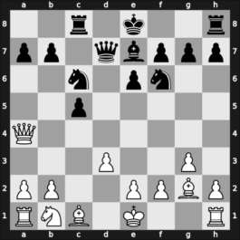 1964 Belgrade – Round 12 – Spassky, Boris V. – 1-0 – Ciric, Dragoljub M – G87