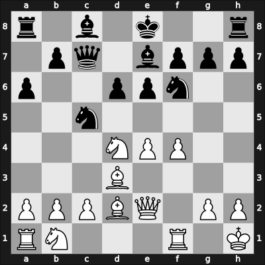 1964 Belgrade – Round 13 – Parma, Bruno – 1/2-1/2 – Gligorić, Svetozar – G90