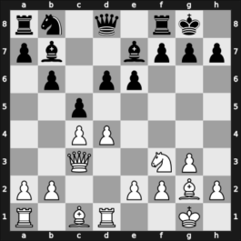 1964 Belgrade – Round 14 – Ivkov, Borislav – 1/2-1/2 – Parma, Bruno – G97