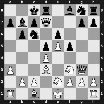 1964 Bordeaux Open – Round 6 – Chaude de Silans, Chantal – 0-1 – Sanner, Dennis – G20