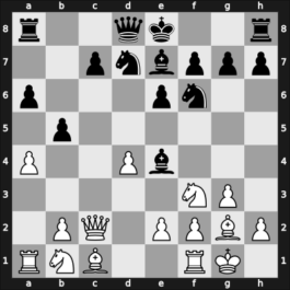 1964 Bordeaux Open – Round 7 – Clarke, Peter H – 1/2-1/2 – Bergraser, Volf – G23