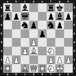 1964 Bordeaux Open – Round 8 – Gereben, Erno – 1/2-1/2 – Forintos, Gyozo V – G27