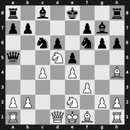 1964 Bordeaux Open – Round 9 – Sanner, Dennis – 0-1 – Durão, Joaquim Manuel – G31