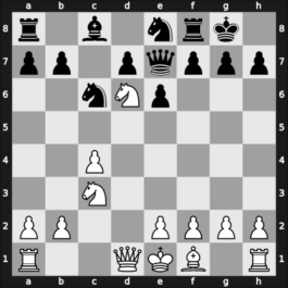 1964 Bordeaux Open – Round 10 – Roos, Michel – 1/2-1/2 – Sanner, Michel – G32